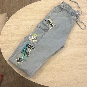 EUC graffiti joggers